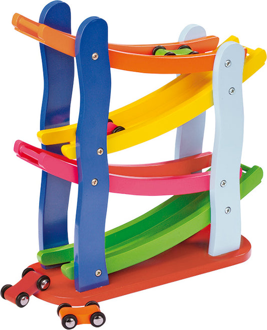 Circuit de course multicolore