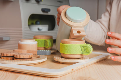 Set café et thé pour la cuisine d'enfant