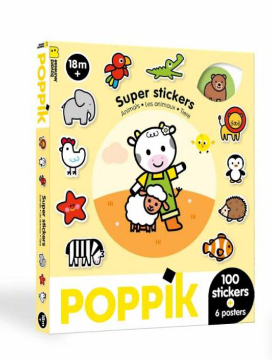 Sticker box animals